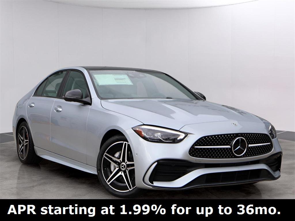 new 2025 Mercedes-Benz C-Class car, priced at $60,850