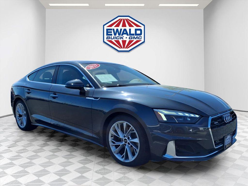 used 2021 Audi A5 car, priced at $28,428