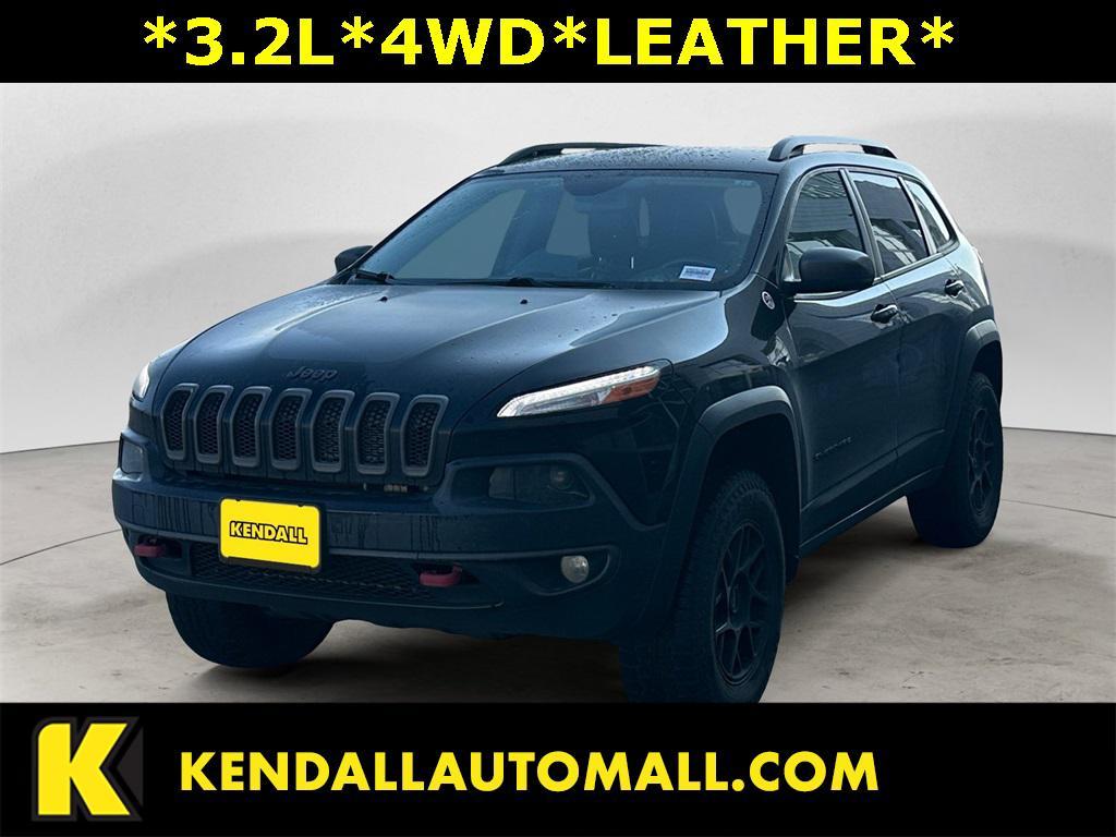 used 2018 Jeep Cherokee car, priced at $16,692