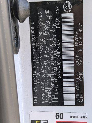 used 2022 Lexus ES 300h car, priced at $29,291