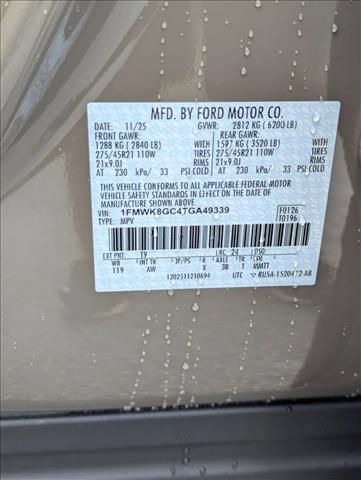 new 2026 Ford Explorer car, priced at $58,181