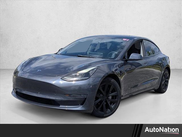 used 2021 Tesla Model 3 car, priced at $21,486