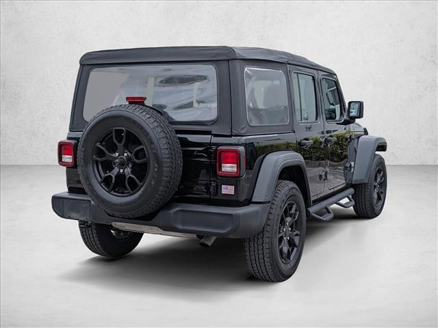 used 2018 Jeep Wrangler Unlimited car, priced at $20,485