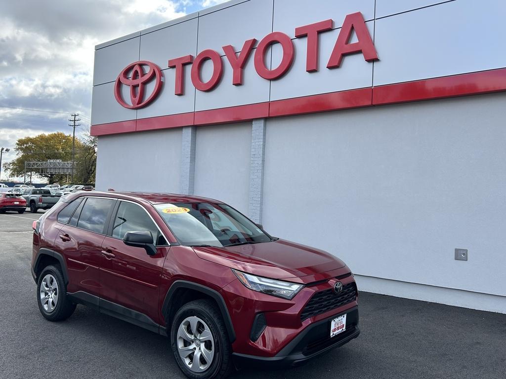 used 2023 Toyota RAV4 car, priced at $26,700