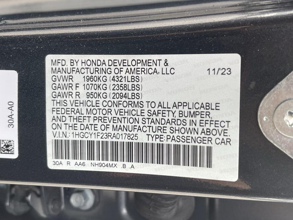 used 2024 Honda Accord car, priced at $24,500