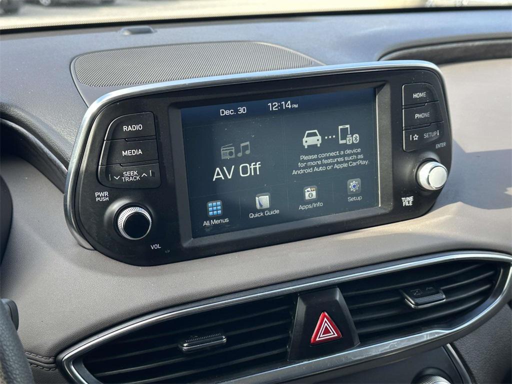 used 2019 Hyundai Santa Fe car, priced at $17,000