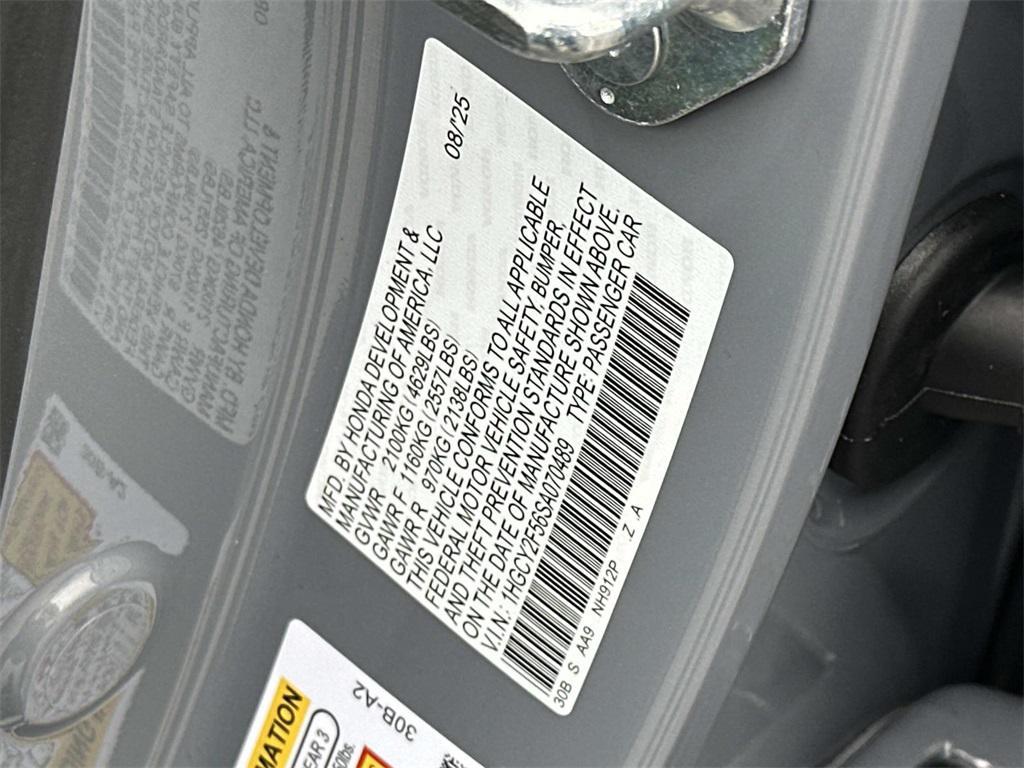 new 2025 Honda Accord Hybrid car, priced at $35,260