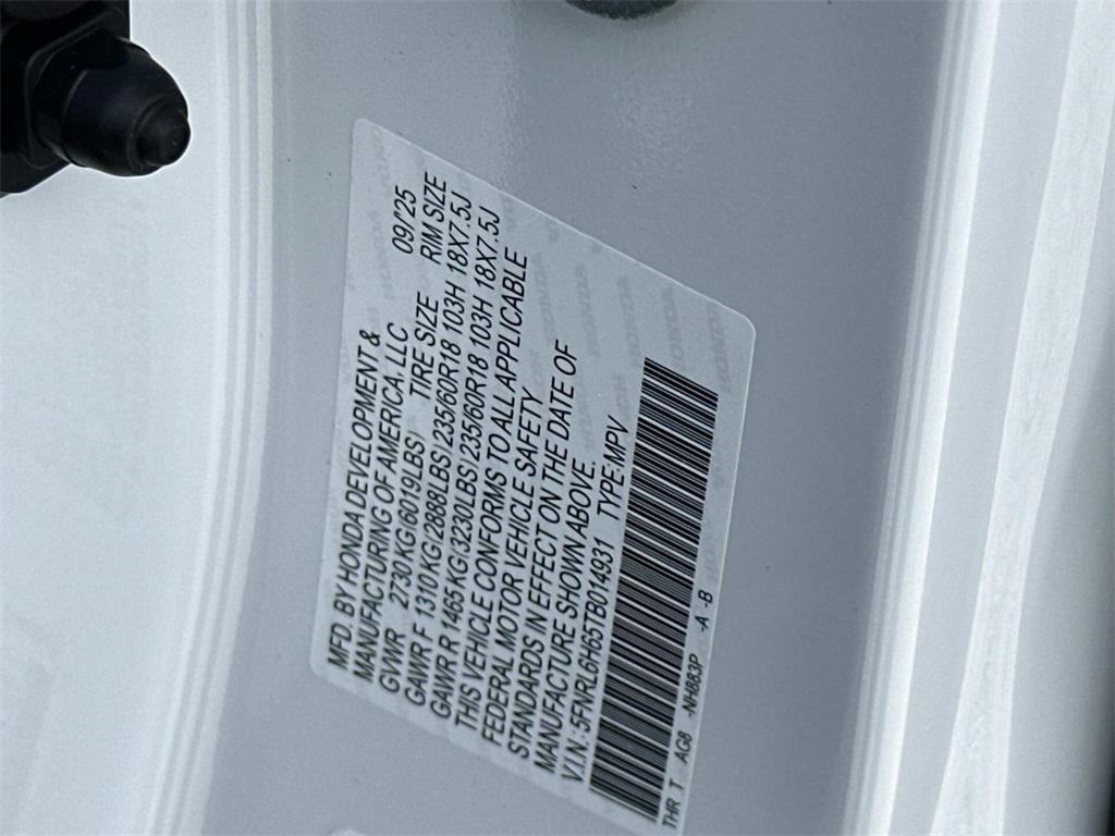 new 2026 Honda Odyssey car, priced at $44,745