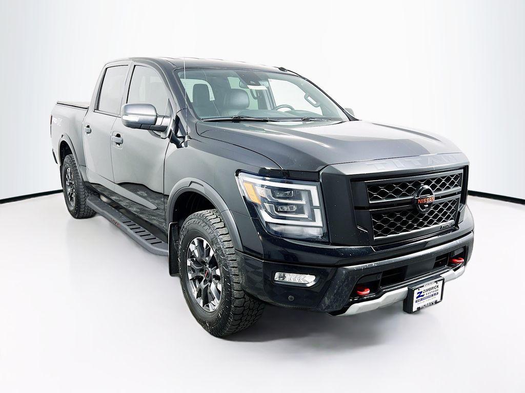 used 2021 Nissan Titan car, priced at $29,999