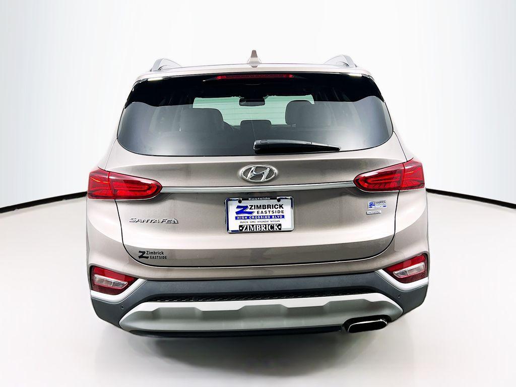 used 2019 Hyundai Santa Fe car, priced at $17,990