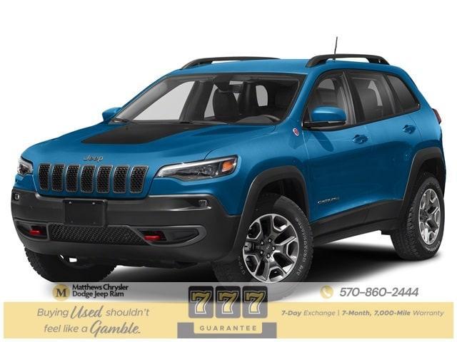 used 2021 Jeep Cherokee car, priced at $22,370