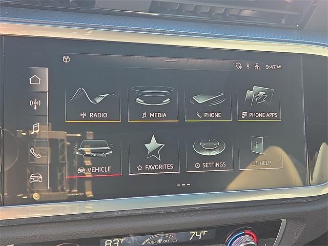 used 2025 Audi Q3 car, priced at $33,178