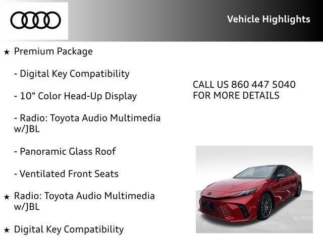 used 2025 Toyota Camry car, priced at $39,995