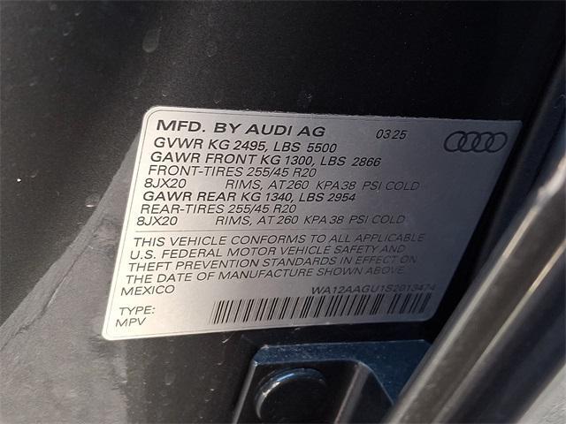 new 2025 Audi Q5 car, priced at $59,980