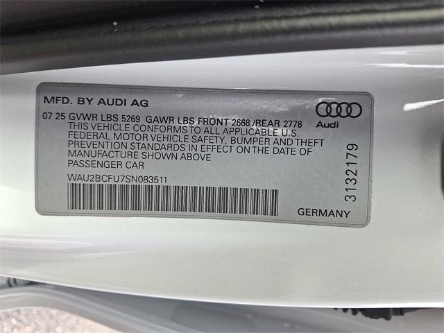 new 2025 Audi A5 car, priced at $56,905