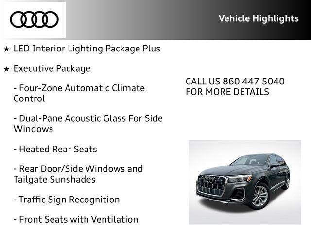 used 2025 Audi Q7 car, priced at $56,995