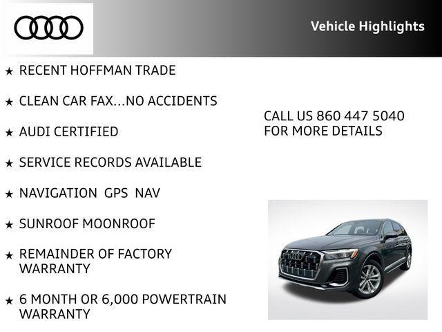 used 2025 Audi Q7 car, priced at $56,995