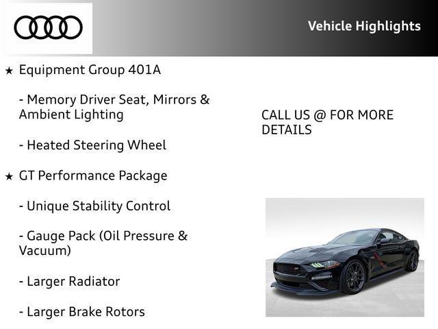 used 2021 Ford Mustang car, priced at $53,795