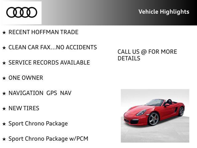used 2013 Porsche Boxster car, priced at $63,511