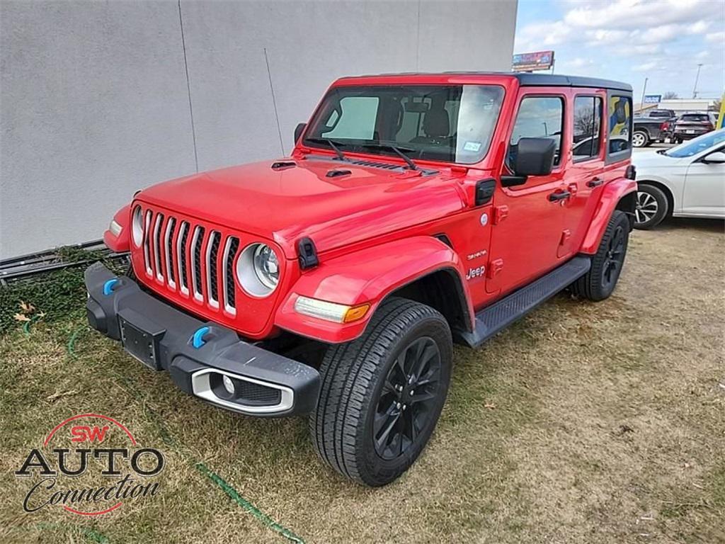 used 2023 Jeep Wrangler 4xe car, priced at $25,485
