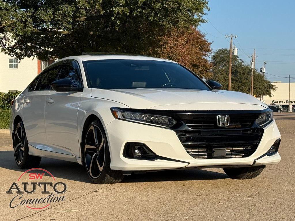 used 2021 Honda Accord car, priced at $24,530