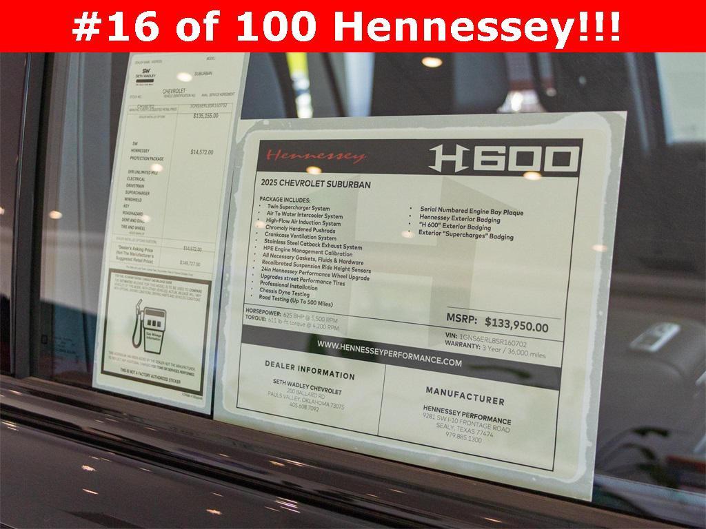 new 2025 Chevrolet Suburban car, priced at $122,155