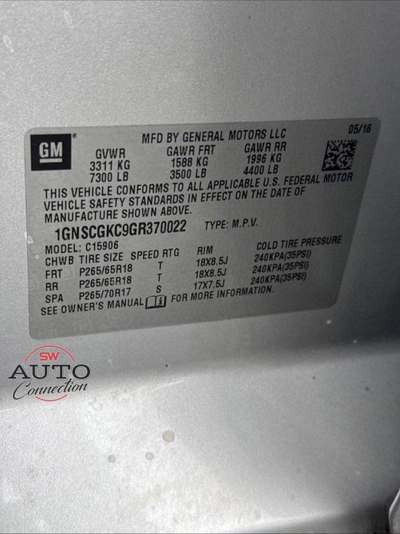 used 2016 Chevrolet Suburban car, priced at $14,895