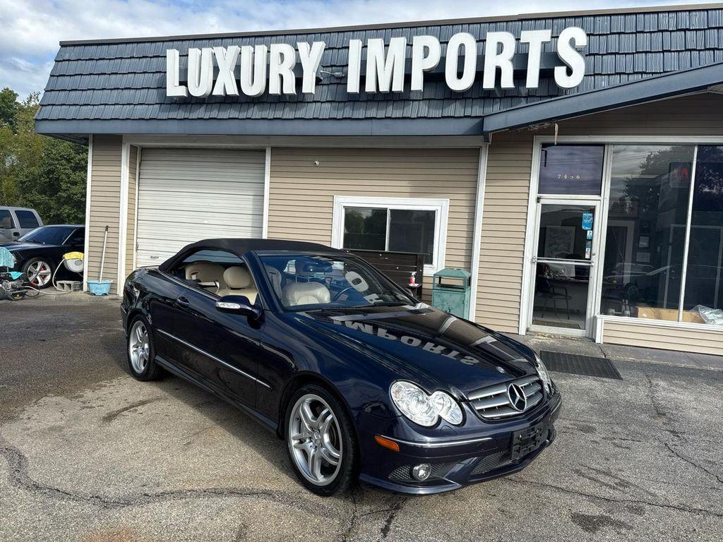 used 2009 Mercedes-Benz CLK-Class car, priced at $12,888