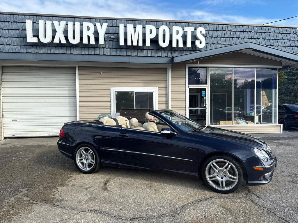 used 2009 Mercedes-Benz CLK-Class car, priced at $12,888