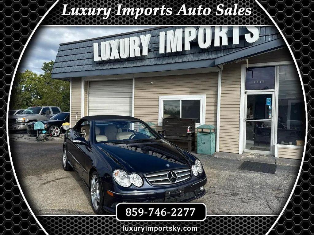 used 2009 Mercedes-Benz CLK-Class car, priced at $12,888