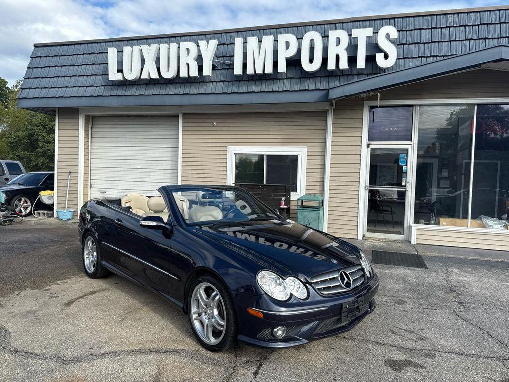 used 2009 Mercedes-Benz CLK-Class car, priced at $12,888