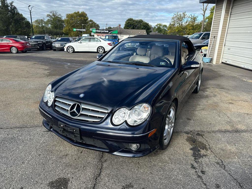 used 2009 Mercedes-Benz CLK-Class car, priced at $12,888