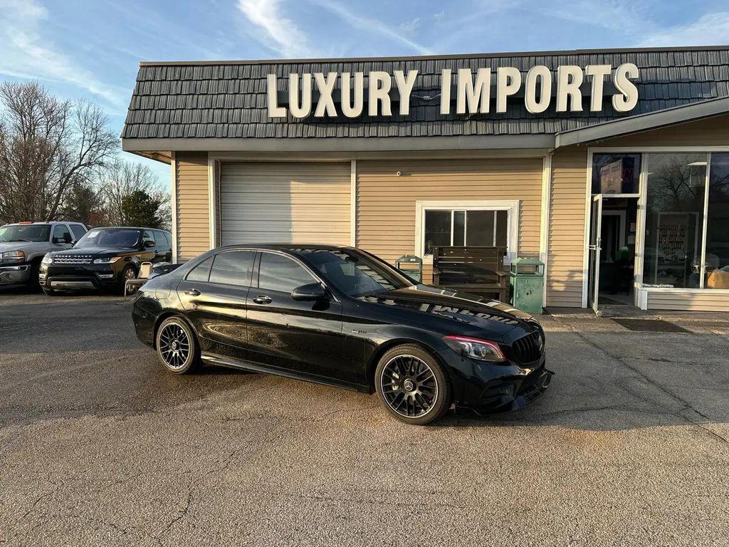 used 2019 Mercedes-Benz AMG C 43 car, priced at $25,500