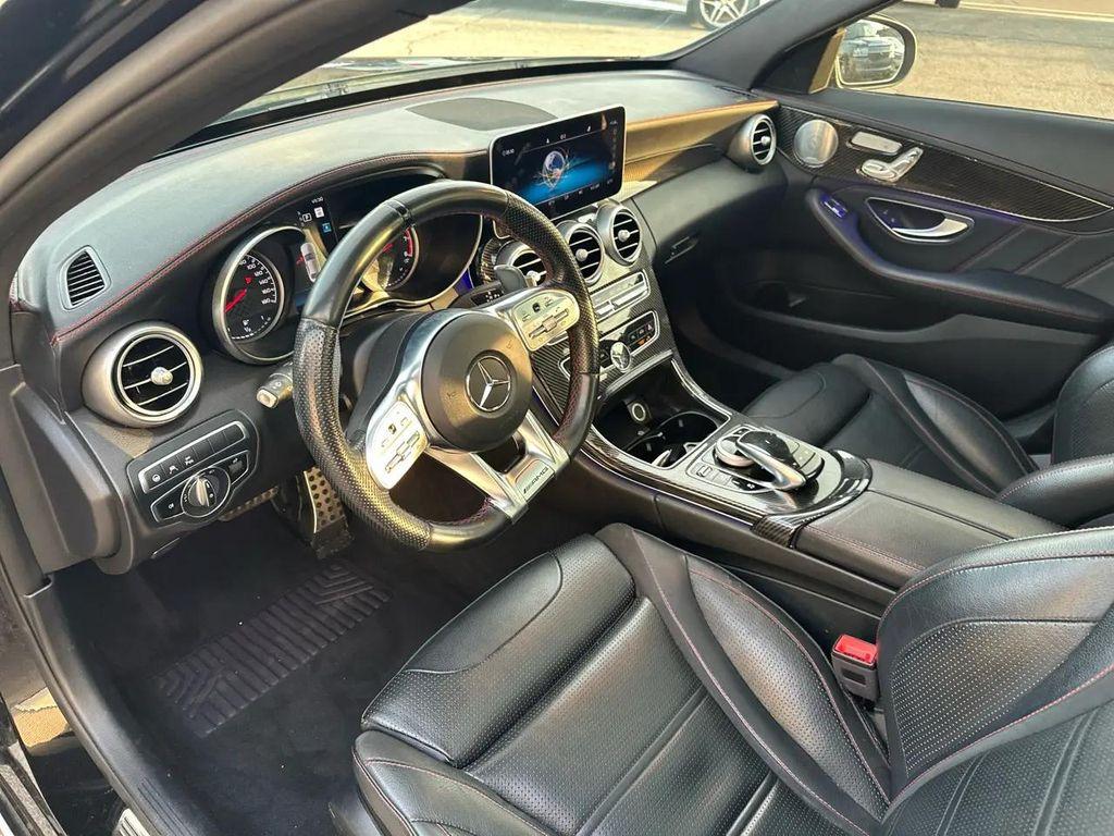 used 2019 Mercedes-Benz AMG C 43 car, priced at $25,500