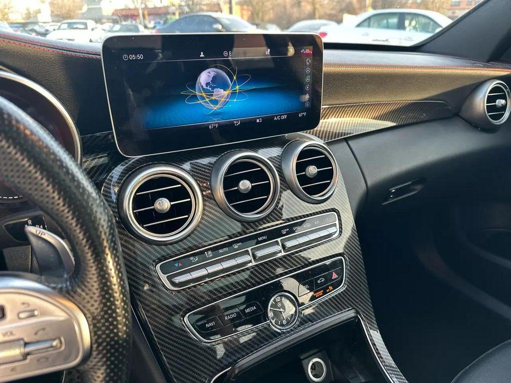 used 2019 Mercedes-Benz AMG C 43 car, priced at $25,500