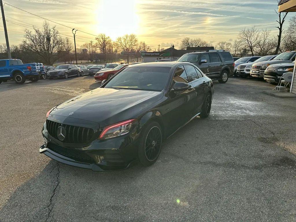 used 2019 Mercedes-Benz AMG C 43 car, priced at $25,500