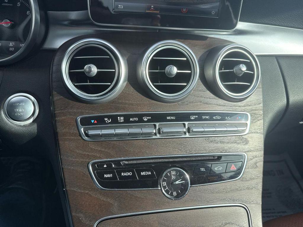 used 2017 Mercedes-Benz C-Class car, priced at $17,500