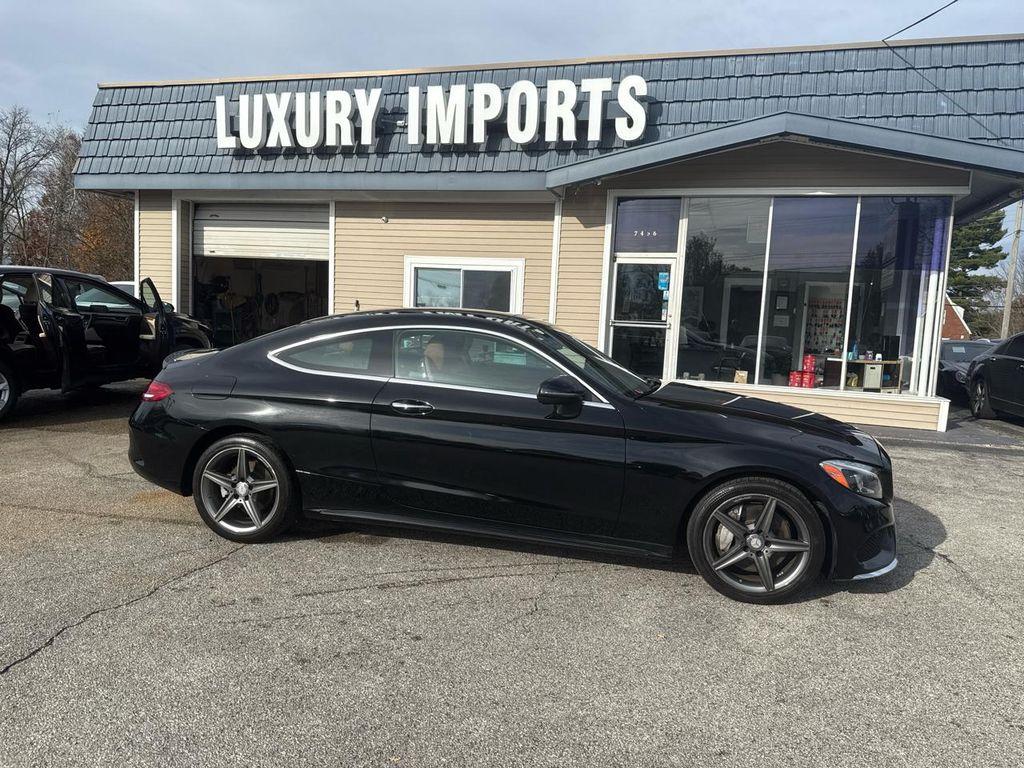 used 2017 Mercedes-Benz C-Class car, priced at $17,500