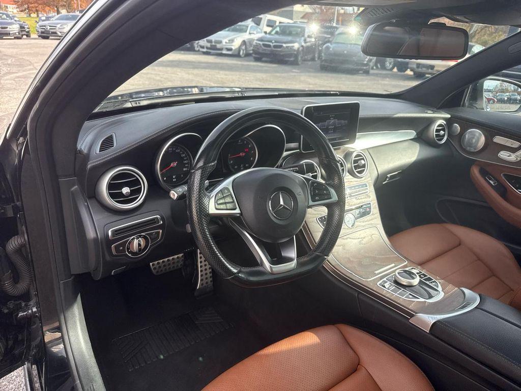 used 2017 Mercedes-Benz C-Class car, priced at $17,500