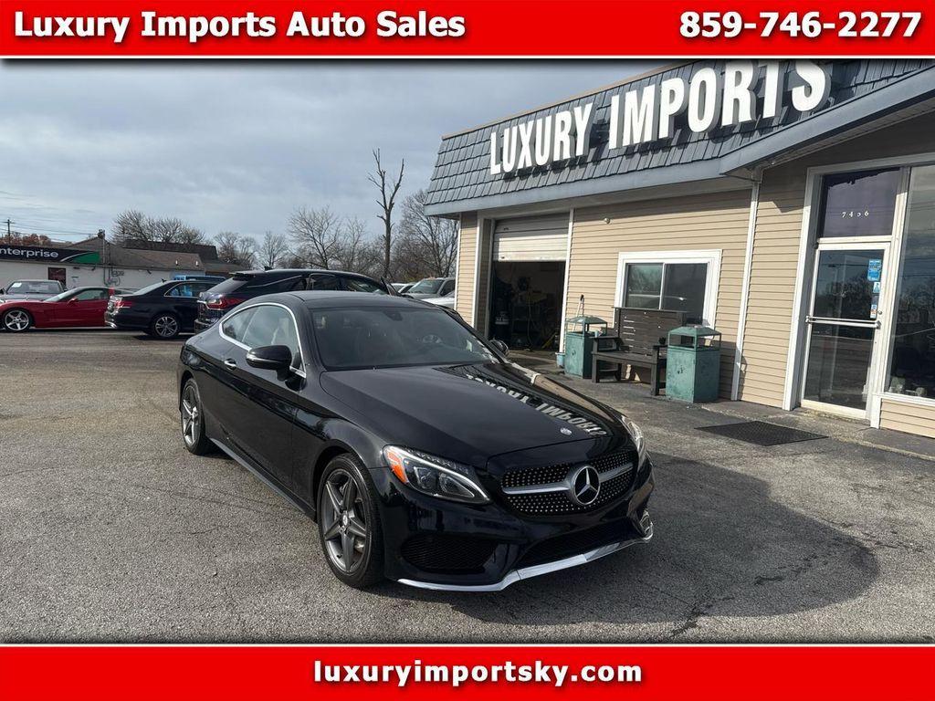 used 2017 Mercedes-Benz C-Class car, priced at $17,500