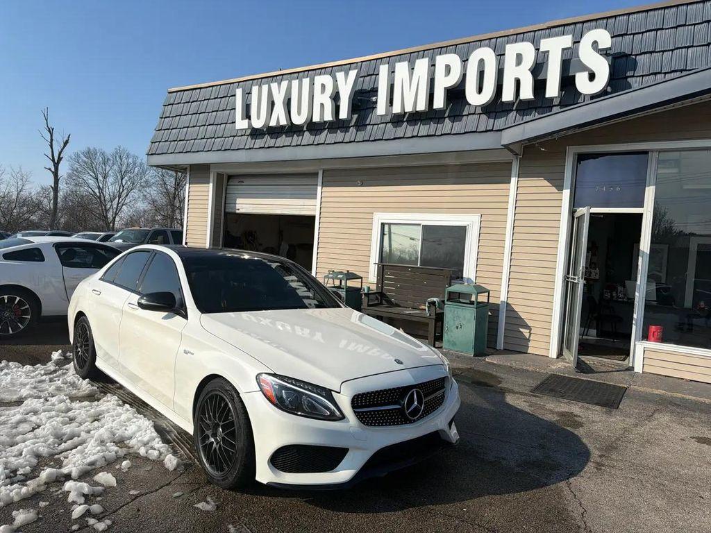 used 2017 Mercedes-Benz AMG C 43 car, priced at $22,509