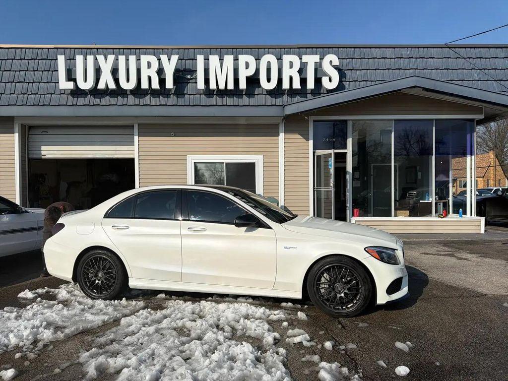 used 2017 Mercedes-Benz AMG C 43 car, priced at $22,509