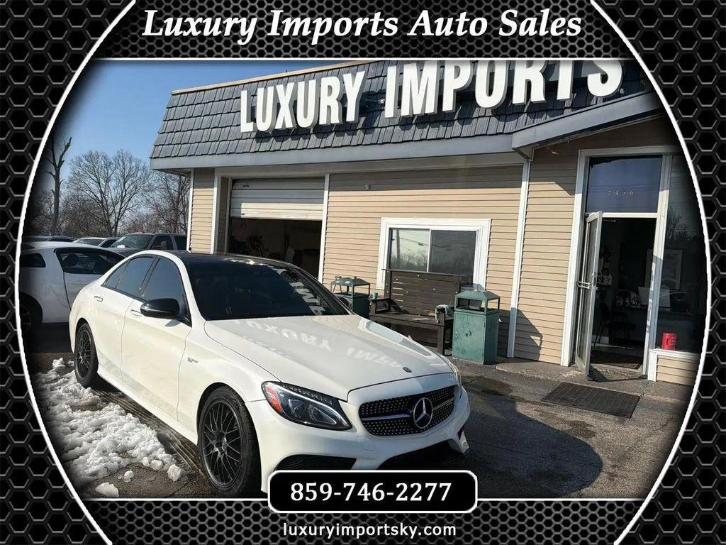 used 2017 Mercedes-Benz AMG C 43 car, priced at $22,509
