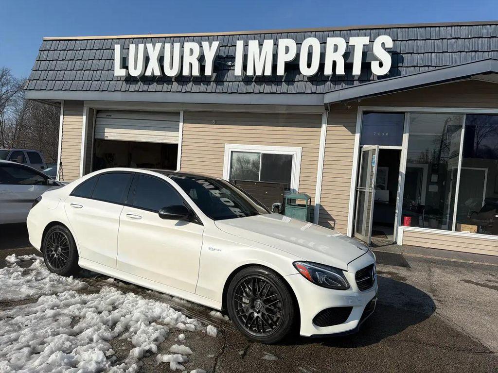 used 2017 Mercedes-Benz AMG C 43 car, priced at $22,509