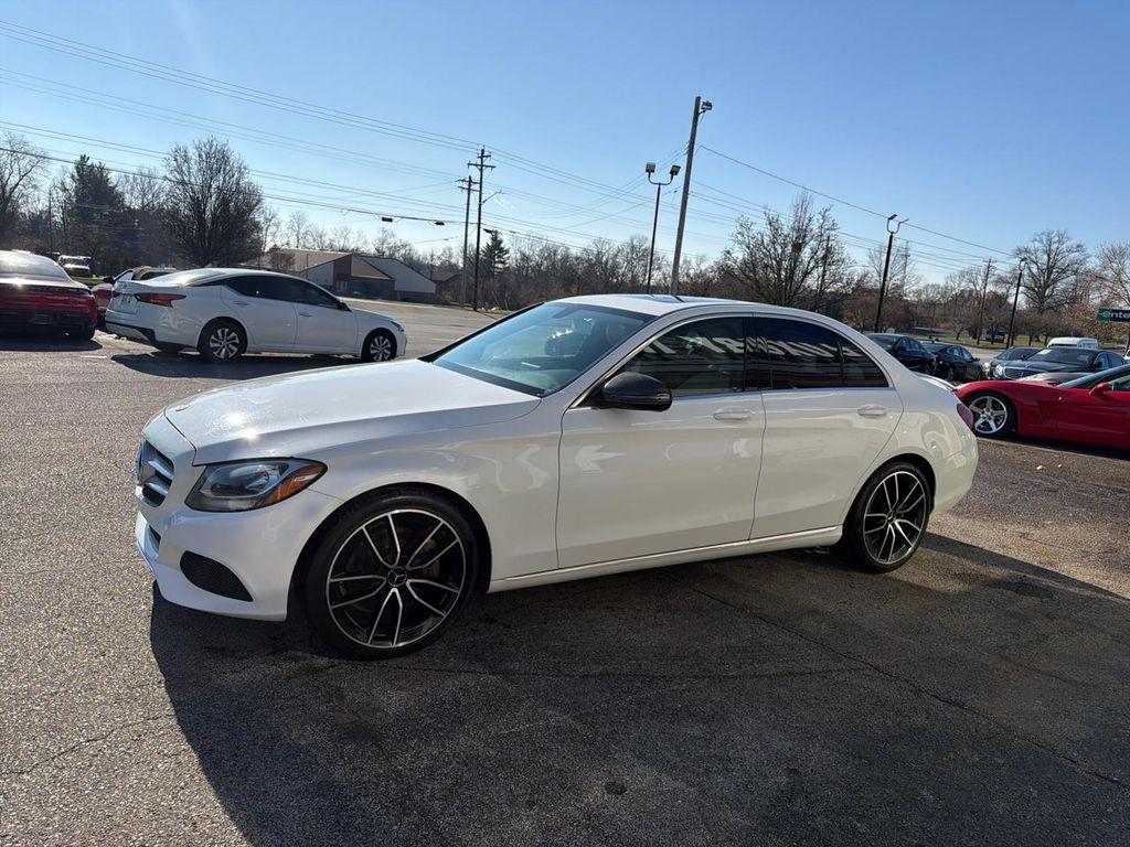 used 2018 Mercedes-Benz C-Class car, priced at $17,888