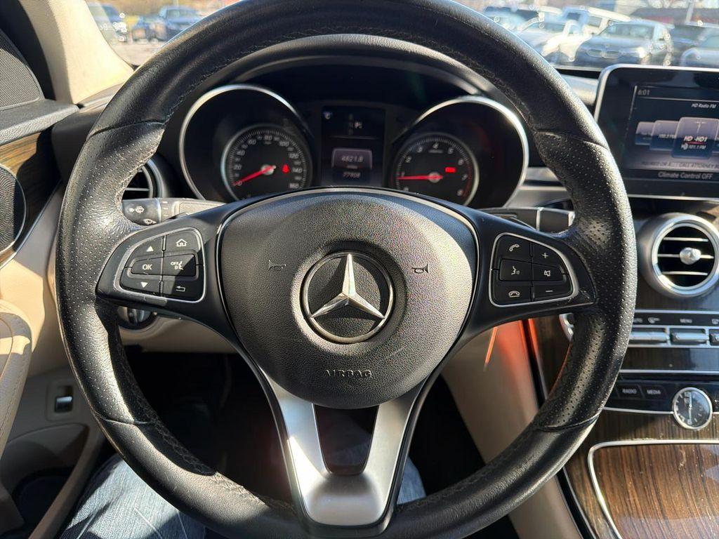 used 2018 Mercedes-Benz C-Class car, priced at $17,888
