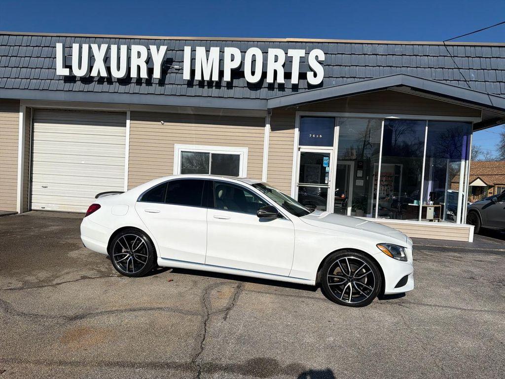 used 2018 Mercedes-Benz C-Class car, priced at $17,888