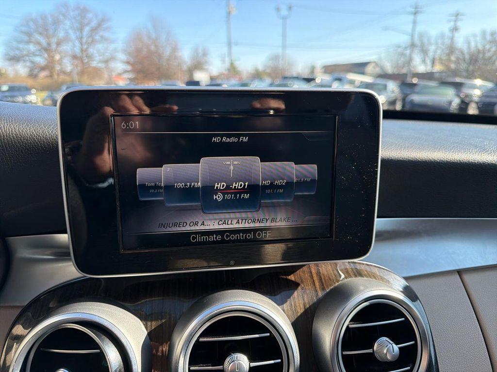 used 2018 Mercedes-Benz C-Class car, priced at $17,888