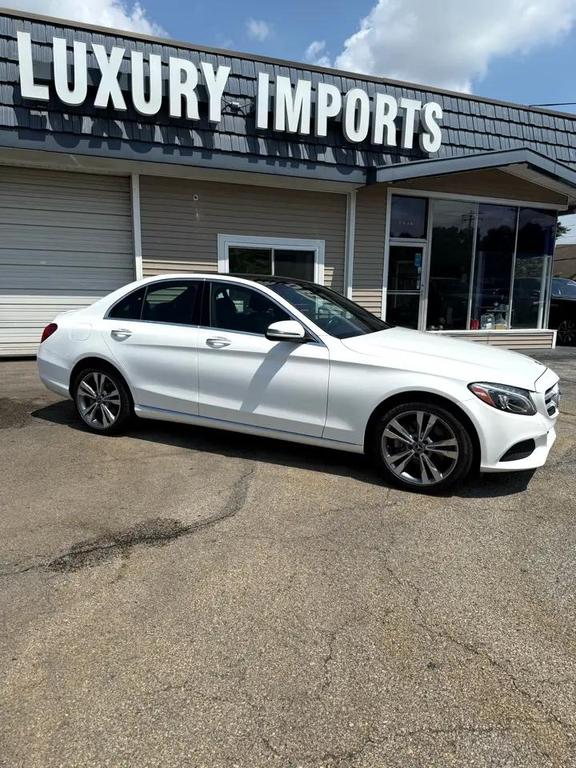 used 2018 Mercedes-Benz C-Class car, priced at $15,888
