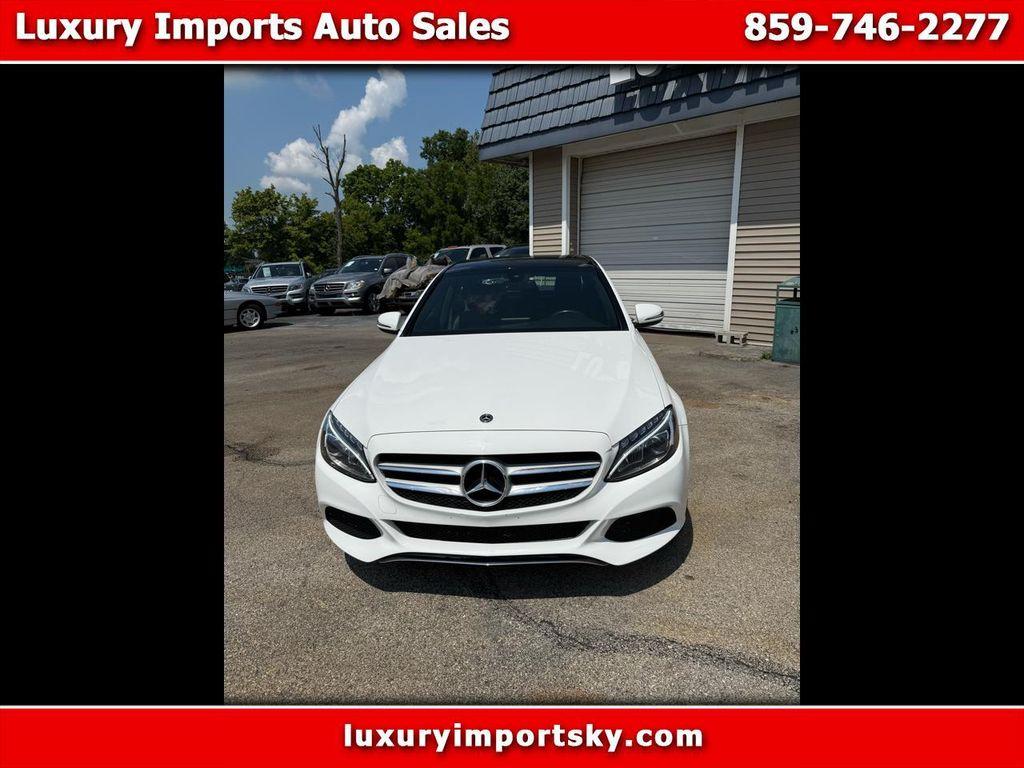 used 2018 Mercedes-Benz C-Class car, priced at $15,888